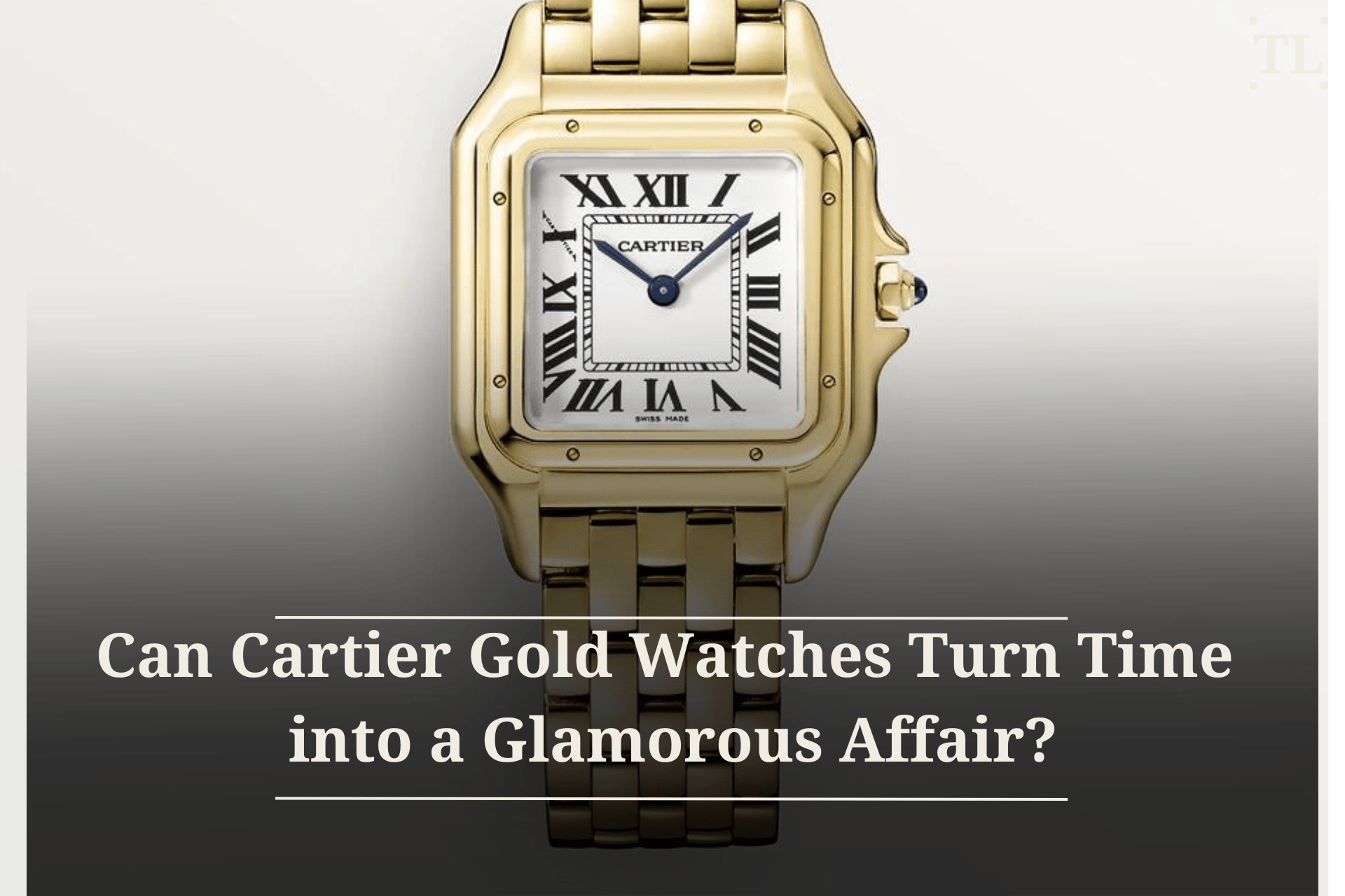 Cartier Gold Watches