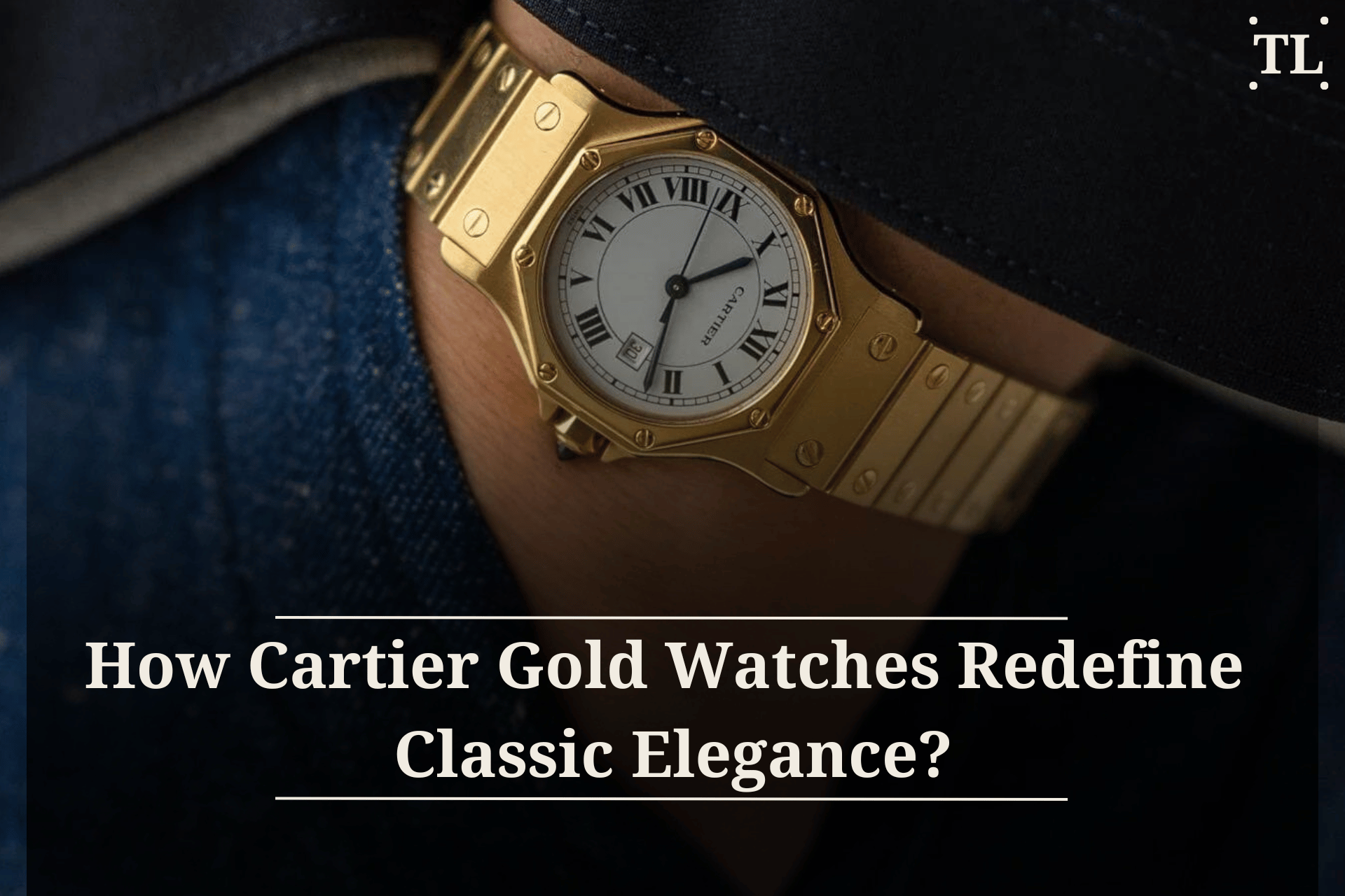 Cartier Gold Watches