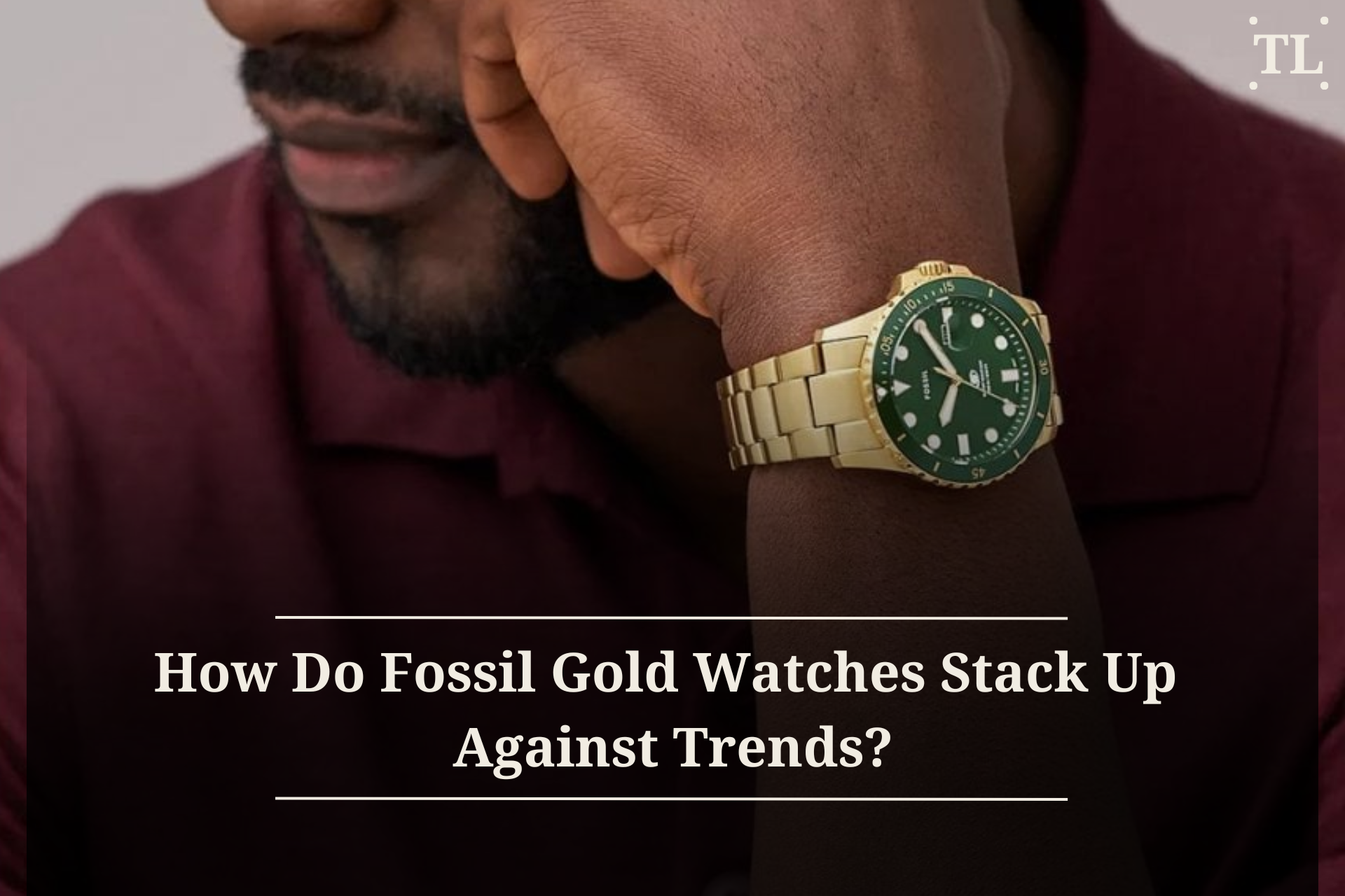 Fossil Gold Watches