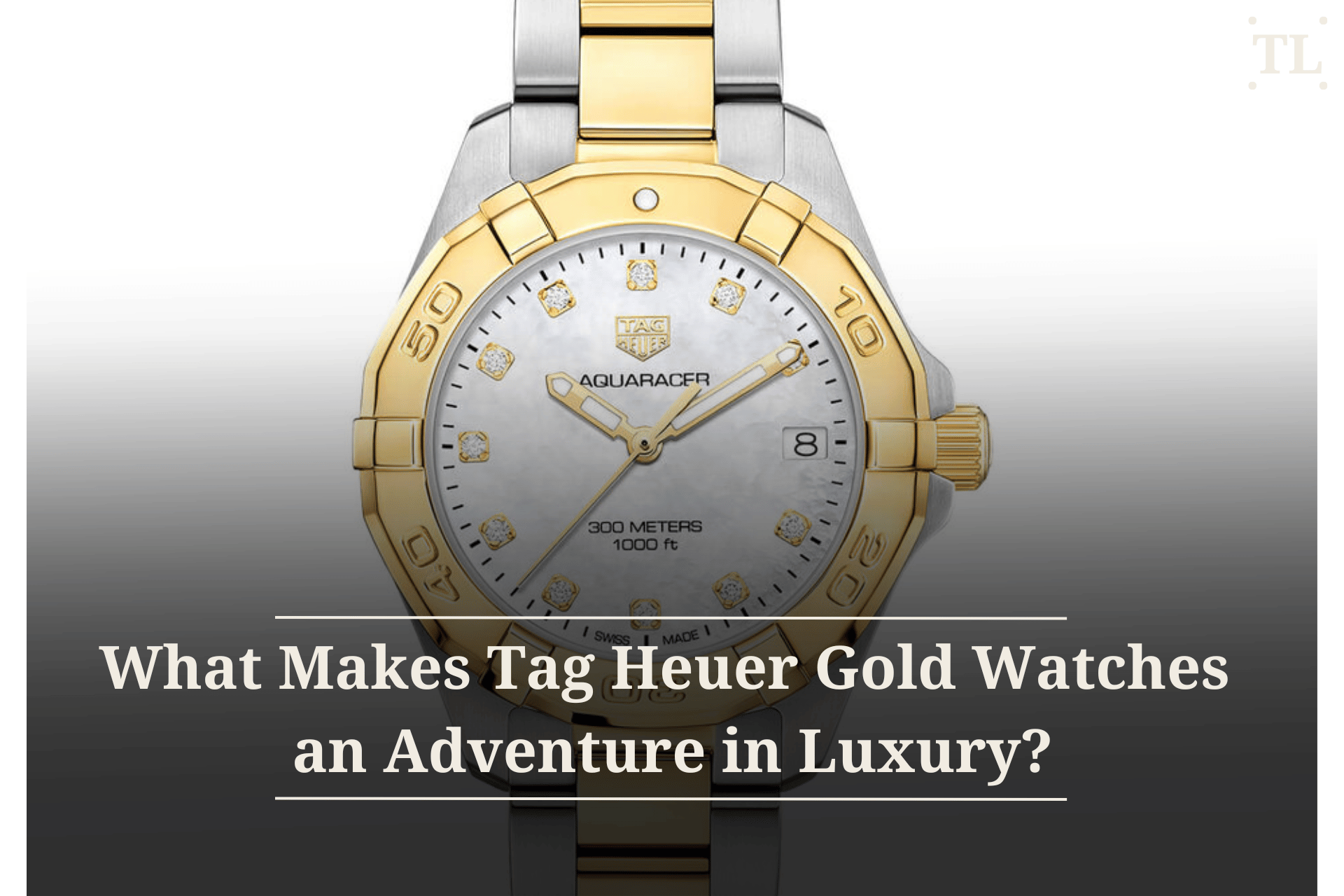 tag heuer gold watch