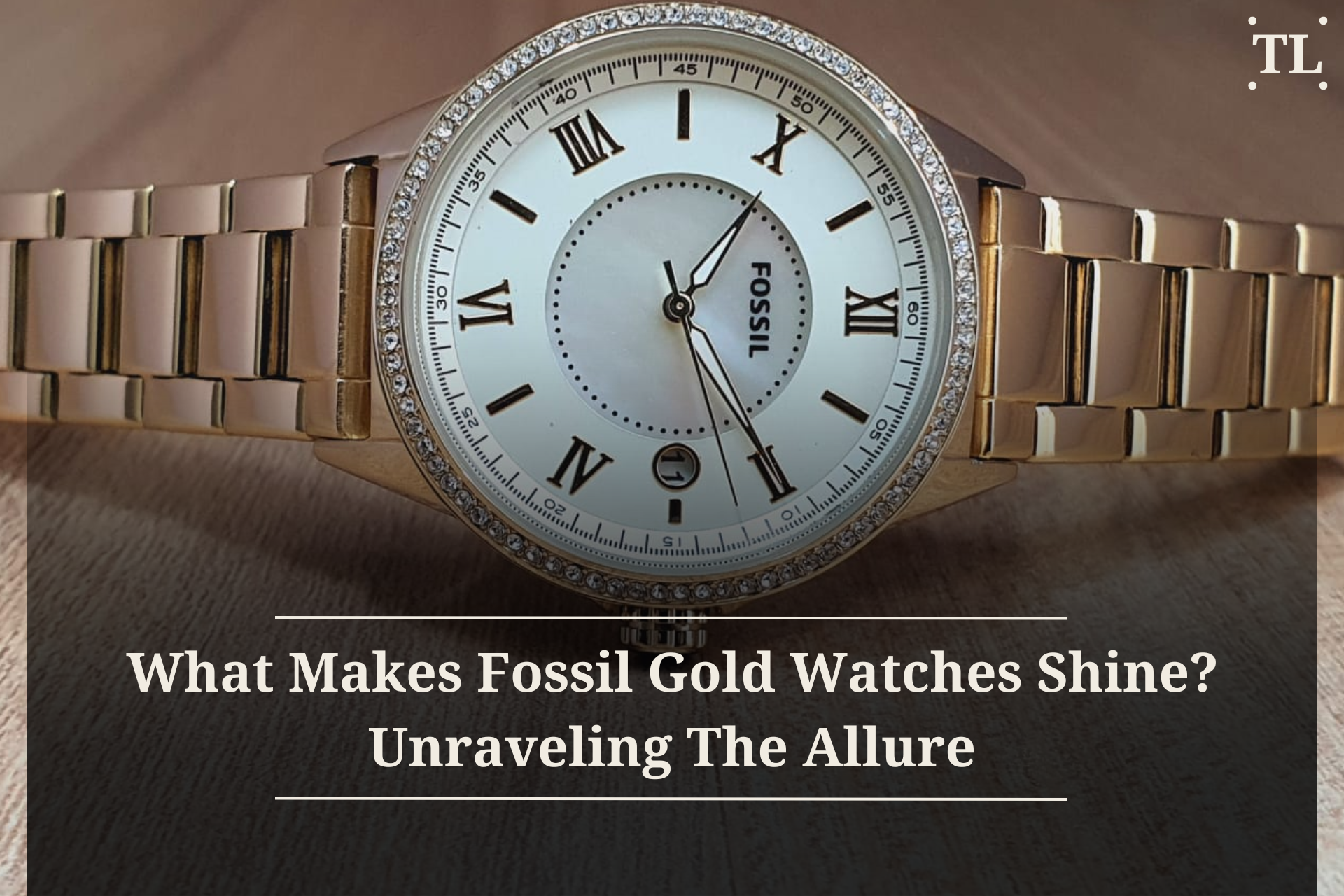 Fossil Gold Watches