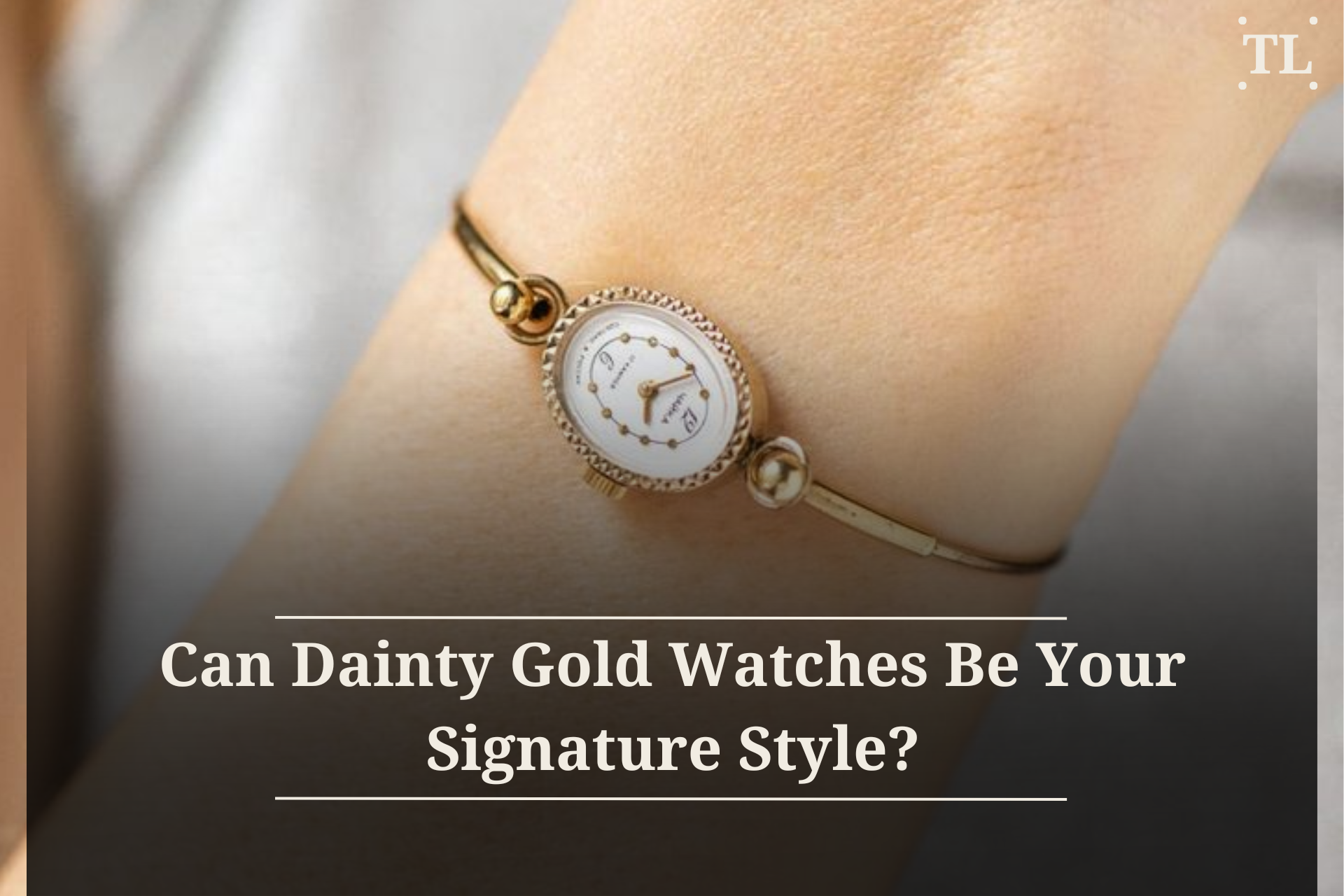 Dainty Gold Watches